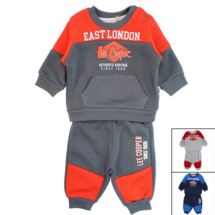 Picture of GLC10112- LEE COOPER THERMAL THICK FLEECE TRACKSUIT JOGGING
